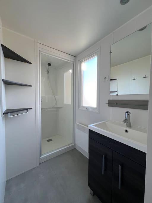 Mobilhome Grand Confort 6 Couchages Cap Ferret Lège-Cap-Ferret Eksteriør bilde