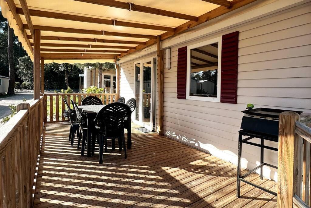 Mobilhome Grand Confort 6 Couchages Cap Ferret Lège-Cap-Ferret Eksteriør bilde